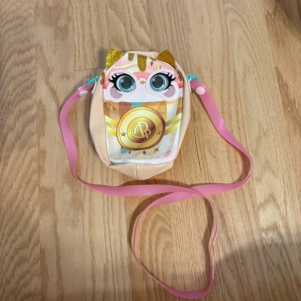 Purse Pets Treat Yo Self Catpuchino Interactive Pet Toy Handbag Purse Crossbody